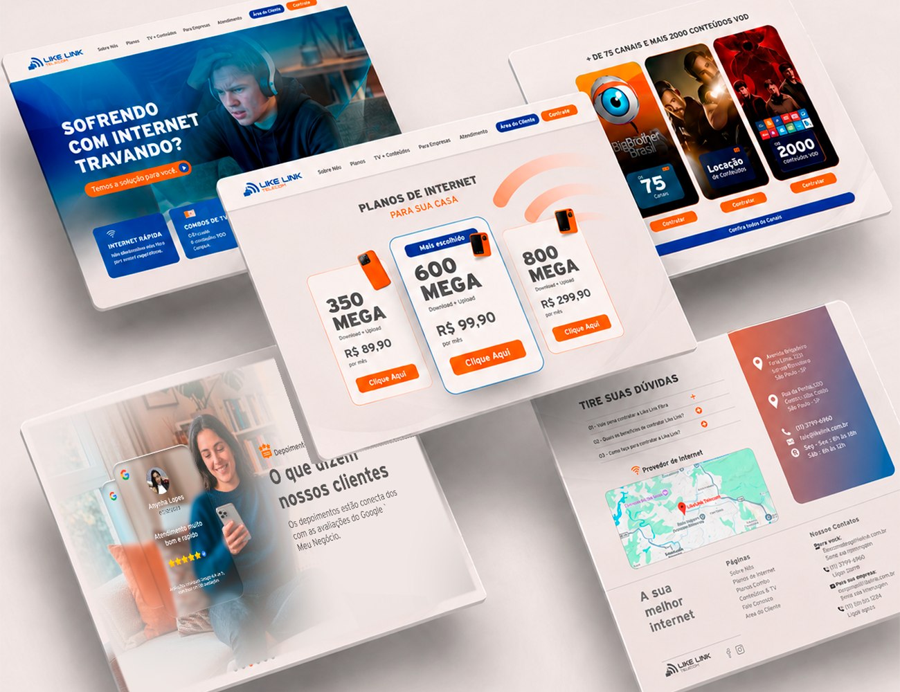 Site & UX/UI — capa